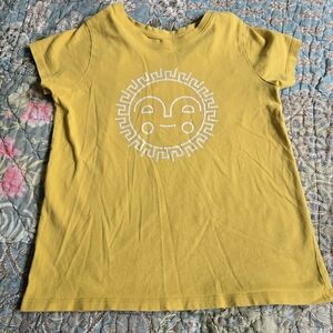 Tea Collection Sun Cotton Graphic Tee Girls Size 12